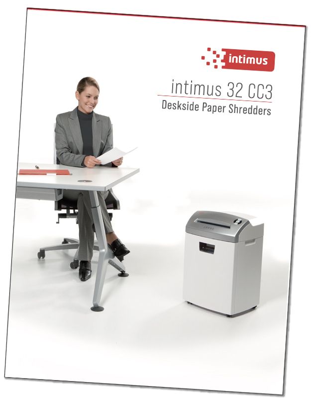 intimus 32 cc3 low-volume deskside office shredder 